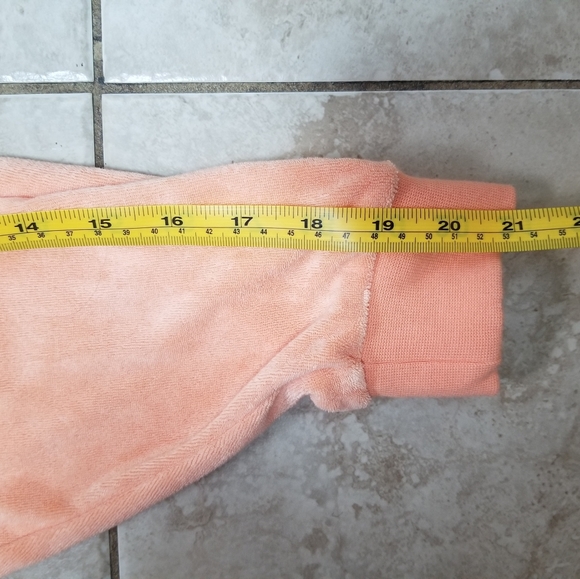 Nike Orange Terry Cloth Cropped Sweater, Women's Size S, Out of Stock - Picture 3 of 10